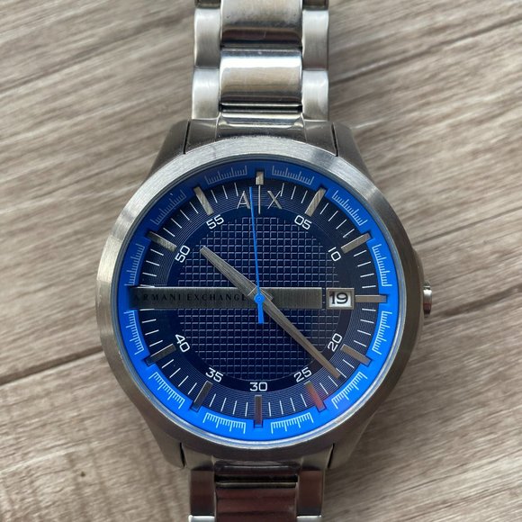 Armani Exchange Mens Analogue Quartz Watch with Stainless Steel Strap AX2408 - Picture 1 of 4